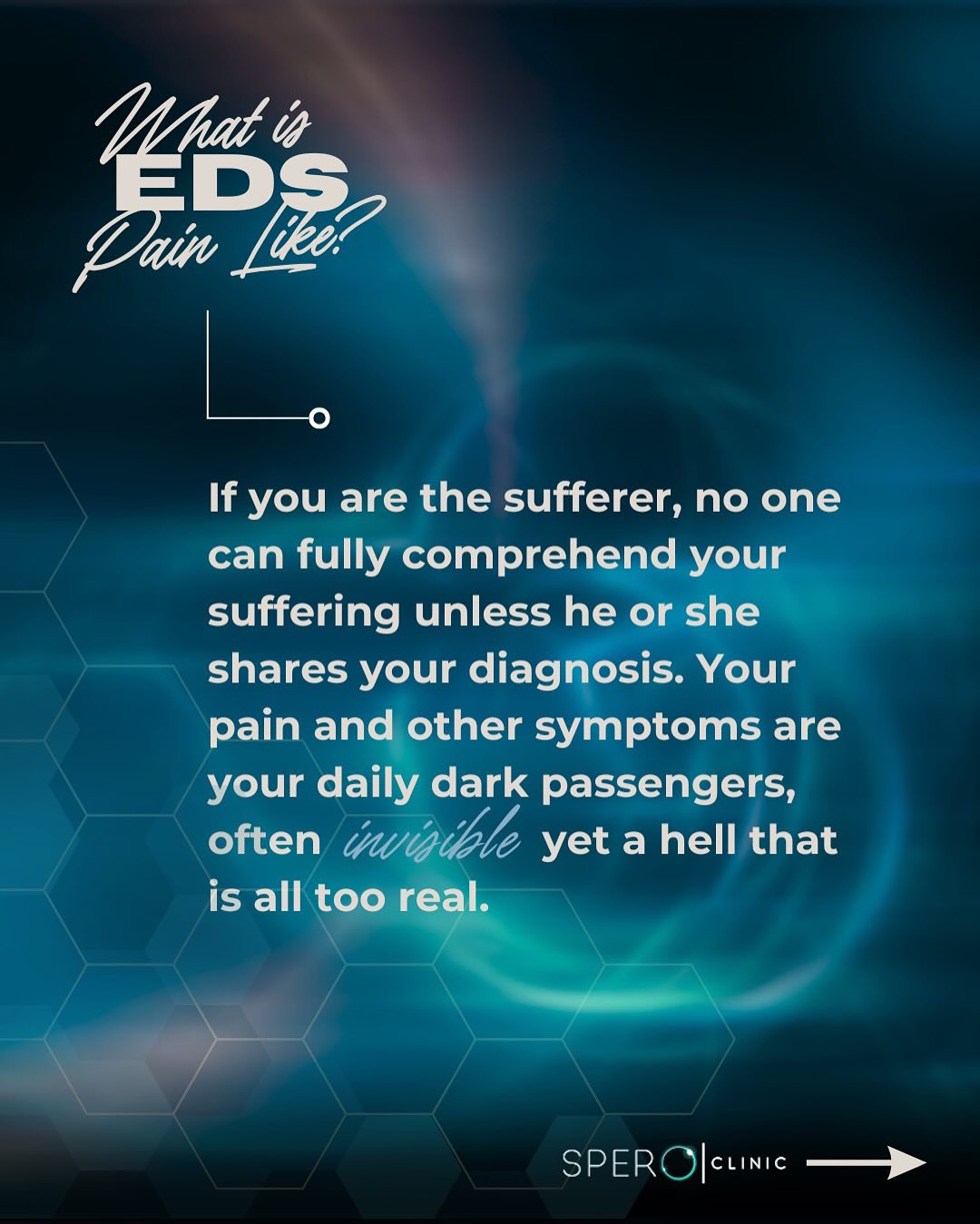 eds pain suffering emotional