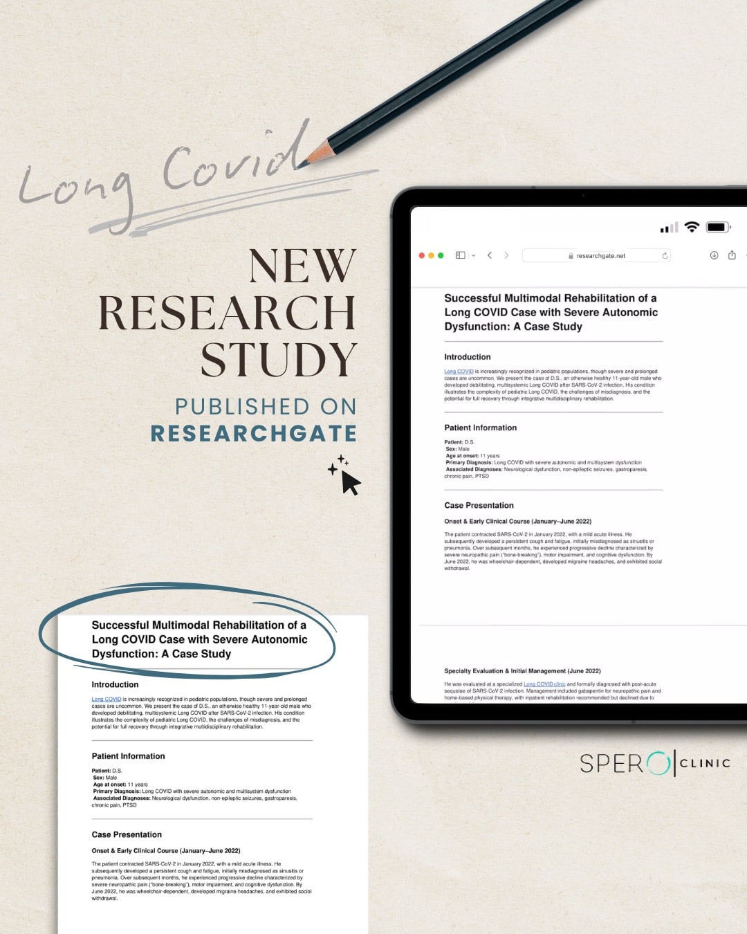 Spero Clinic Research Study Long Covid ResearchGate